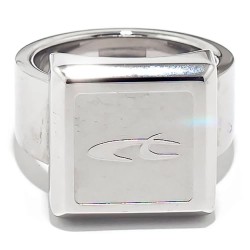 бижутерия,chronotech,18300801011,ring,clear,(silver)