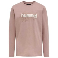 тениска,детски,тениски,hummel,asta,long,sleeve,t,shirt,pink,(woodrose)