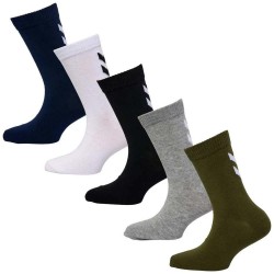 чорапи,детски,чорапи,hummel,make,my,day,socks,5,units,dark,olive,(multicolor)