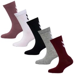 чорапи,детски,чорапи,hummel,make,my,day,socks,5,units,deco,rose,(multicolor)