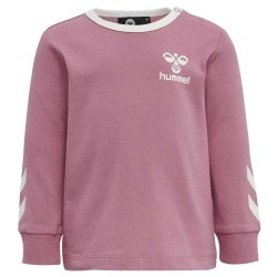 тениска,детски,тениски,hummel,maule,long,sleeve,t,shirt,pink,(heather,rose)