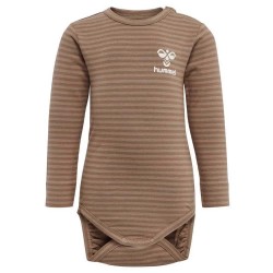 детски,облекла,за,момчета,hummel,mulle,long,sleeve,body,beaver,fur,(brown)