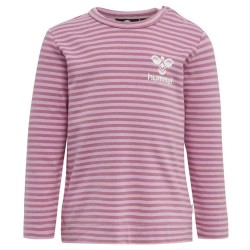 тениска,детски,тениски,hummel,mulle,long,sleeve,t,shirt,mauve,mist,(pink)