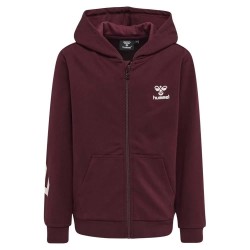 блуза,детски,блузи,hummel,trece,full,zip,sweatshirt,windsor,wine,(red)
