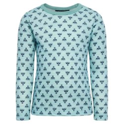 тениска,детски,тениски,hummel,vilmo,long,sleeve,t,shirt,mineral,blue,(blue)