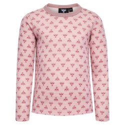 тениска,детски,тениски,hummel,vilmo,long,sleeve,t,shirt,pink,(woodrose)