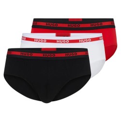 мъжко,бельо,hugo,planet,10249742,01,slips,3,units,bright,red,(multicolor)