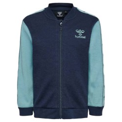 яке,детски,анцузи,hummel,wulbato,tracksuit,jacket,black,iris,(blue)
