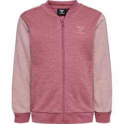 яке,детски,анцузи,hummel,wulbato,tracksuit,jacket,pink,(deco,rose)