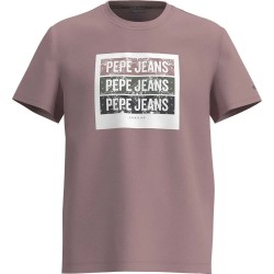 тениска,мъжки,тениски,pepe,jeans,acee,short,sleeve,t,shirt,pink,(bleach,pink)