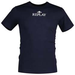 тениска,мъжки,тениски,replay,m6473,.000.22980p,short,sleeve,t,shirt,blue