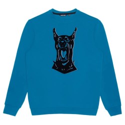 блуза,мъжки,пуловери,antony,morato,mmfl00870,fa150168,sweatshirt,blue,(petrol)