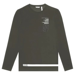тениска,мъжки,тениски,antony,morato,mmkl00312,fa100144,long,sleeve,t,shirt,military,green,(green)