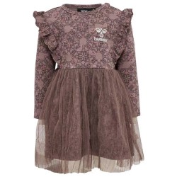 рокля,детски,поли,и,рокли,hummel,fia,dress,brown,(deep,taupe)