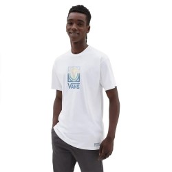 Тениска Vans Veesta short sleeve T-shirt - White (White) тениска,мъжки,тениски,vans,veesta,short,sleeve,t,shirt,white,(white)