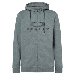 блуза,мъжки,пуловери,oakley,bark,2.0,full,zip,sweatshirt,grey,(new,athletic,grey)