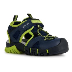 сандали,детски,сандали,и,чехли,geox,dynomix,sandals,navy,lime,(blue)