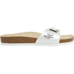 Сандали Pepe jeans Oban Nacar sandals - White (White) сандали,дамски,сандали,и,чехли,pepe,jeans,oban,nacar,sandals,white,(white)