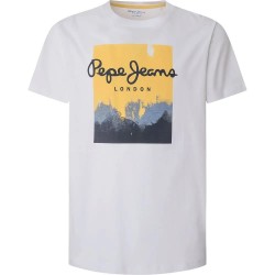 тениска,мъжки,тениски,pepe,jeans,roslyn,short,sleeve,t,shirt,white