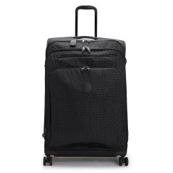 куфари,kipling,new,youri,spin,l,trolley,bag,signature,emb,(black)