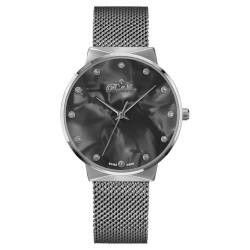 Часовник Bellevue B42 woman watch - Silver (Gray / Black / Mineral) часовник,часовници,bellevue,b42,woman,watch,silver,(gray,black,mineral)