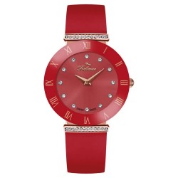 Часовник Bellevue E60 woman watch - Golden (Red / Red / Mineral) часовник,часовници,bellevue,e60,woman,watch,golden,(red,red,mineral)