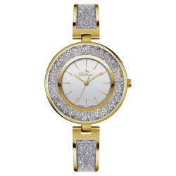 Часовник Bellevue F118 woman watch - Golden (Golden / Gray / Mineral) часовник,часовници,bellevue,f118,woman,watch,golden,(golden,gray,mineral)