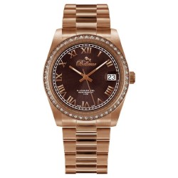 часовник,часовници,odm,dd102a,watch,golden,(rose,brown,mineral)