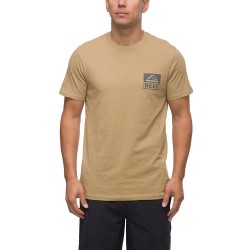 тениска,мъжки,тениски,reef,short,sleeve,t,shirt,kelp,(brown)