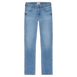 дънки,мъжки,панталони,wrangler,greensboro,regular,straight,fit,jeans,blue