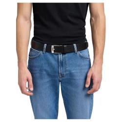 колан,колани,lee,leather,logo,buckle,belt,black