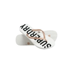 джапанки,дамски,сандали,и,чехли,superdry,code,core,sport,vegan,flip,flops,optic,metallic,rose,(white)