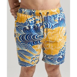 бански,гащета,мъжки,бански,костюми,superdry,vintage,hawaiian,swimming,shorts,nimi,kam,blue,yellow,print,(yellow,blue)