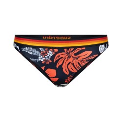 дамски,бански,костюми,superdry,vintage,logo,bikini,bottom,hibiscus,pop,coral,(multicolor)
