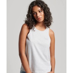 тениска,дамски,тениски,superdry,vintage,logo,sleeveless,t,shirt,glacier,grey,marl,(grey)