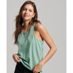 тениска,дамски,тениски,superdry,vintage,logo,sleeveless,t,shirt,sage,green,marl,(green)