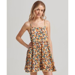 потник,дамски,поли,и,рокли,superdry,vintage,mini,beach,cami,dress,yellow