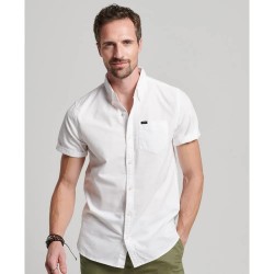 риза,с,къс,ръкав,мъжки,ризи,superdry,vintage,oxford,short,sleeve,shirt,white