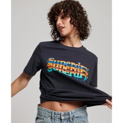 тениска,дамски,тениски,superdry,vintage,scripted,infill,t,shirt,multicolor,(eclipse,navy)