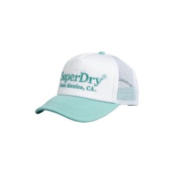 шапка,всички,шапки,superdry,vintage,trucker,cap,optic,cerulean,dusk,(white)
