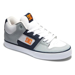 обувки,мъжки,маратонки,дамски,маратонки,dc,shoes,pure,mid,trainers,white,(white,grey,orange)