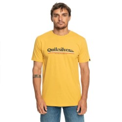 тениска,мъжки,тениски,quiksilver,between,the,lines,short,sleeve,t,shirt,yellow,(bright,gold)