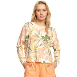 блуза,дамски,блузи,roxy,current,mood,sweatshirt,orange,(snow,white,subtly,salty,multic)