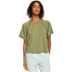 тениска,дамски,тениски,roxy,time,on,my,side,short,sleeve,t,shirt,loden,green,(green)