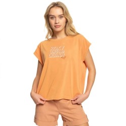 тениска,дамски,тениски,roxy,unite,the,wave,b,short,sleeve,t,shirt,orange,(mock,orange)