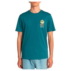 тениска,мъжки,тениски,rvca,cobra,mirage,short,sleeve,t,shirt,blue,(duck,blue)