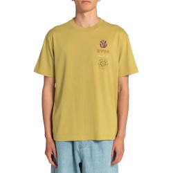 тениска,мъжки,тениски,rvca,good,grow,short,sleeve,t,shirt,yellow