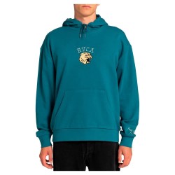 Суичър Rvca Mascot hoodie - Blue (Duck Blue) суичър,мъжки,пуловери,rvca,mascot,hoodie,blue,(duck,blue)