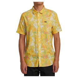 Риза с къс ръкав Rvca Sussingham short sleeve shirt - Yellow (Spectra Yellow) риза,с,къс,ръкав,мъжки,ризи,rvca,sussingham,short,sleeve,shirt,yellow,(spectra,yellow)