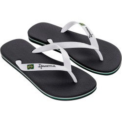 джапанки,мъжки,джапанки,и,чехли,ipanema,clas,brasil,ii,flip,flops,black,white,(white)